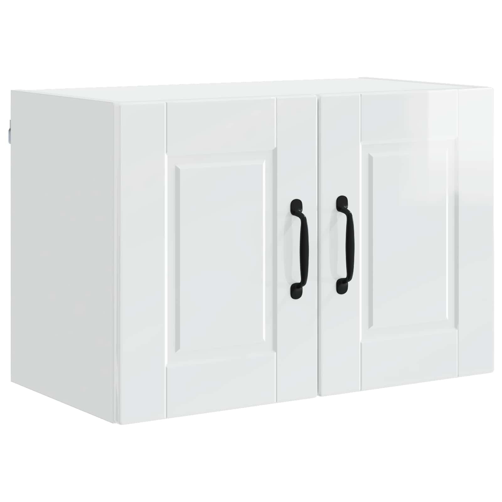 Wandschrank PORTO 2 pcs Hochglanz Weiß 60 x 31 x 40 cm