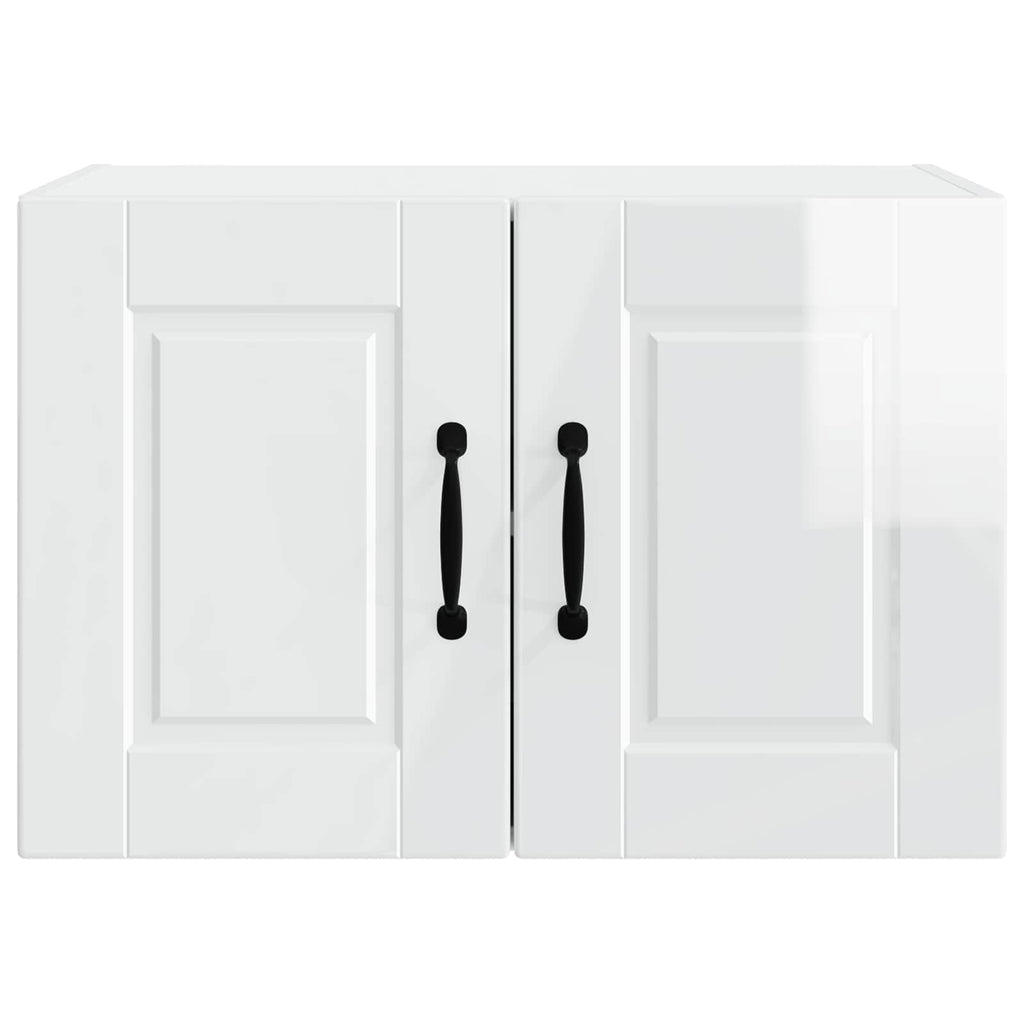 Wandschrank PORTO 2 pcs Hochglanz Weiß 60 x 31 x 40 cm