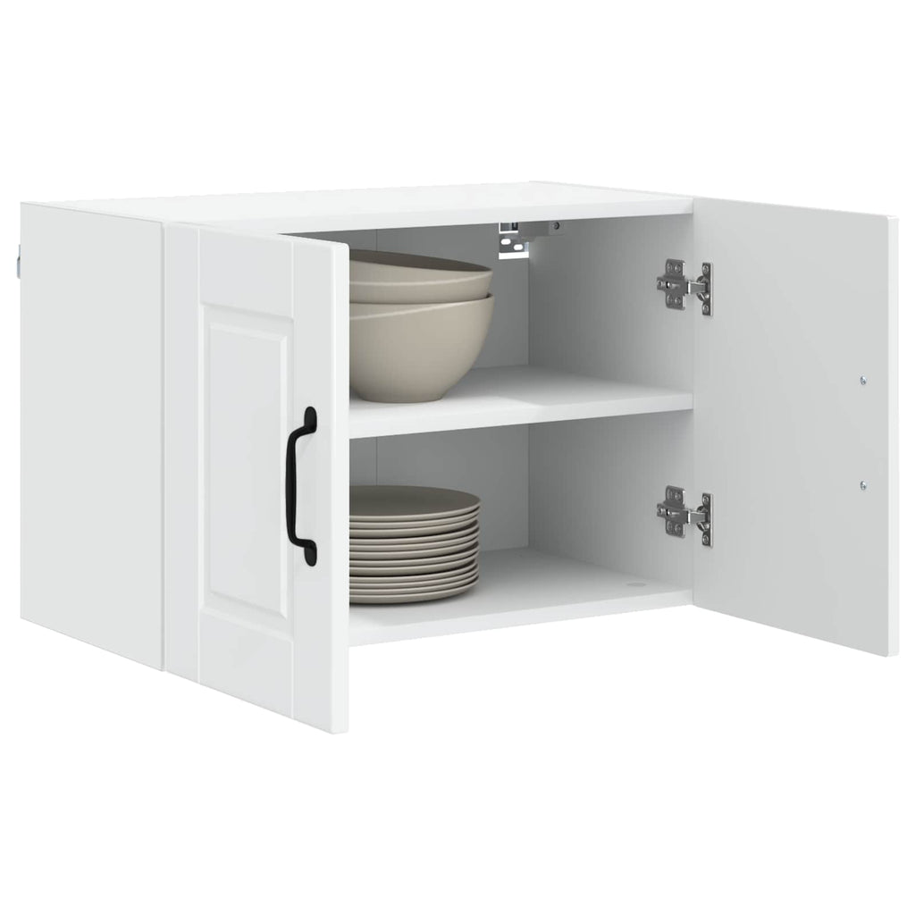 Wandschrank PORTO 2 pcs Hochglanz Weiß 60 x 31 x 40 cm