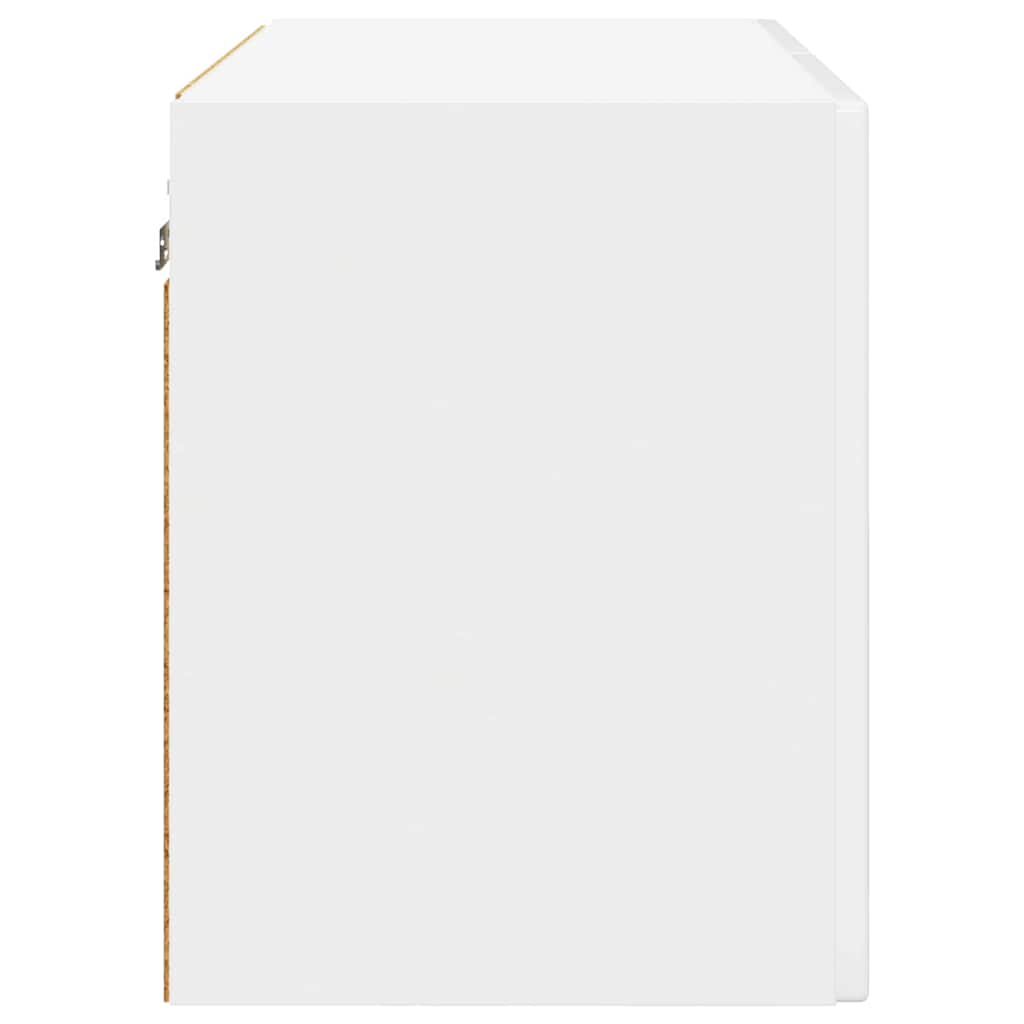 Wandschrank PORTO 2 pcs Hochglanz Weiß 60 x 31 x 40 cm