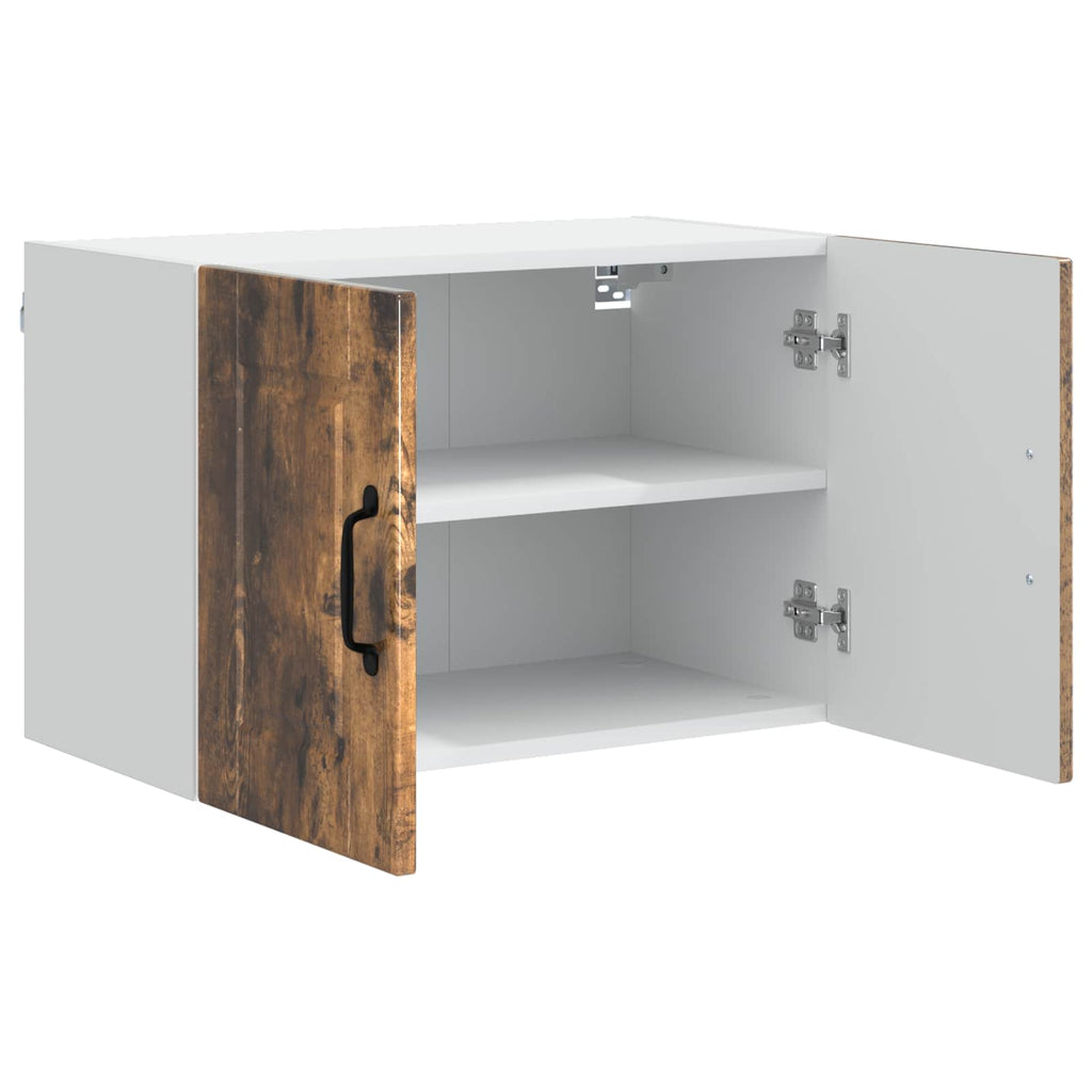 Wandschrank PORTO 2 pcs Geräucherte Eiche 60 x 31 x 40 cm