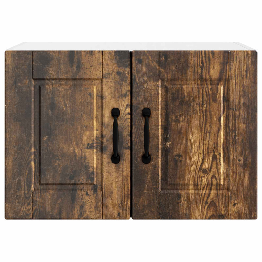 Wandschrank PORTO 2 pcs Geräucherte Eiche 60 x 31 x 40 cm