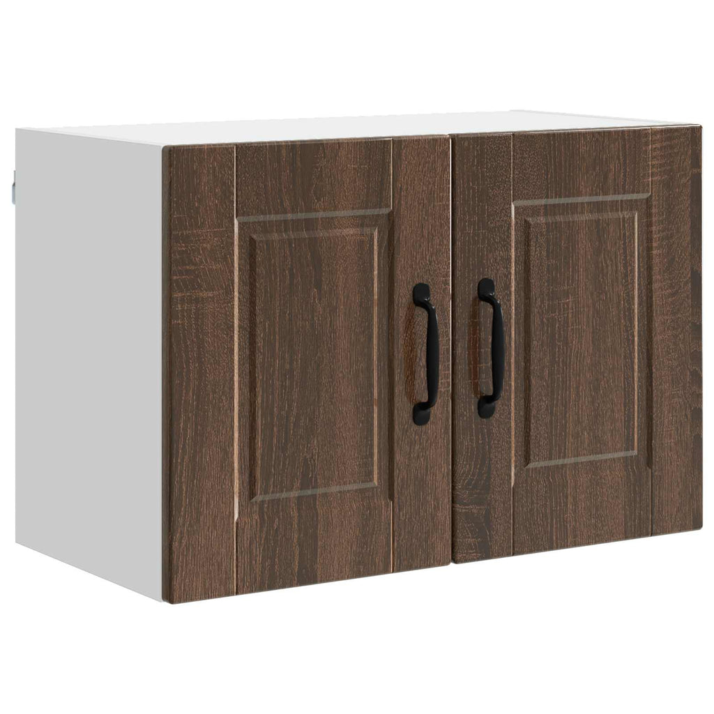 Wandschrank PORTO 2 pcs Braun Eichen-Optik 60 x 31 x 40 cm