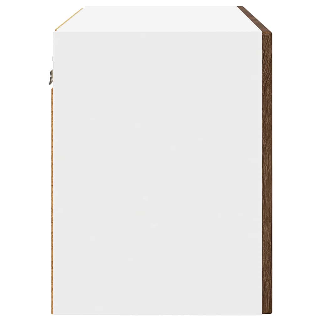 Wandschrank PORTO 2 pcs Braun Eichen-Optik 60 x 31 x 40 cm