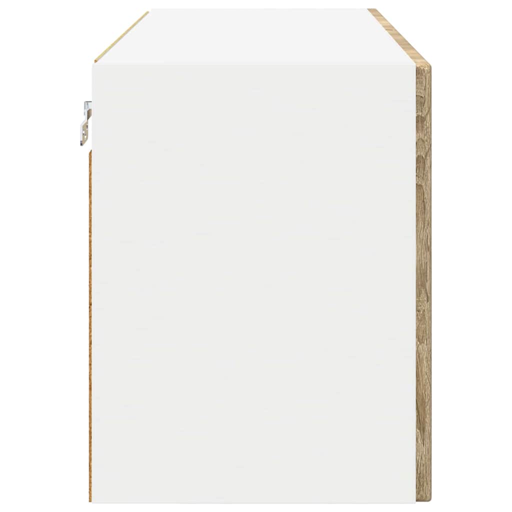 Wandschrank PORTO Sonoma-Eiche 80 x 31 x 40 cm Holzwerkstoff