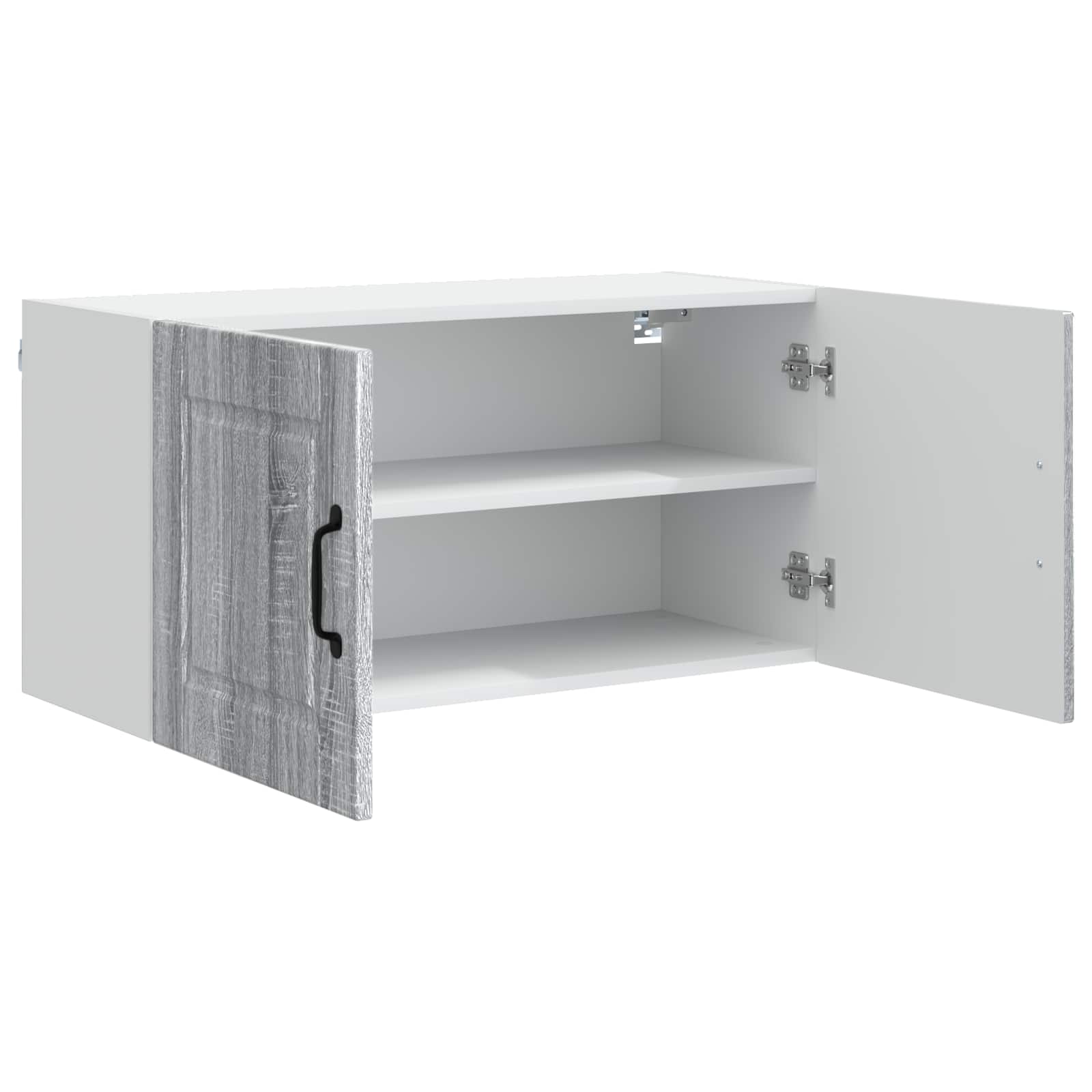 Wandschrank PORTO Graues Sonoma 80 x 31 x 40 cm Holzwerkstoff