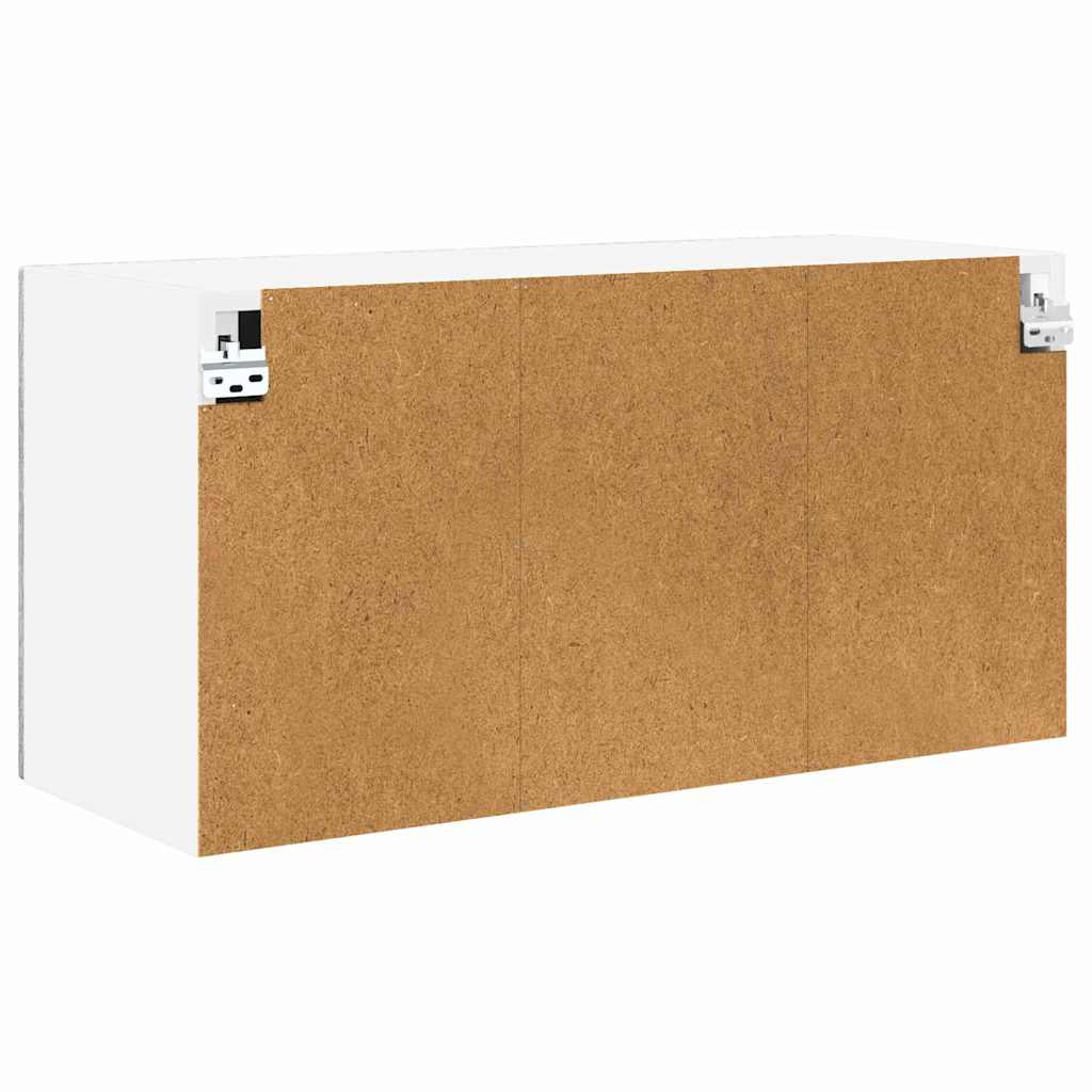 Wandschrank PORTO Graues Sonoma 80 x 31 x 40 cm Holzwerkstoff