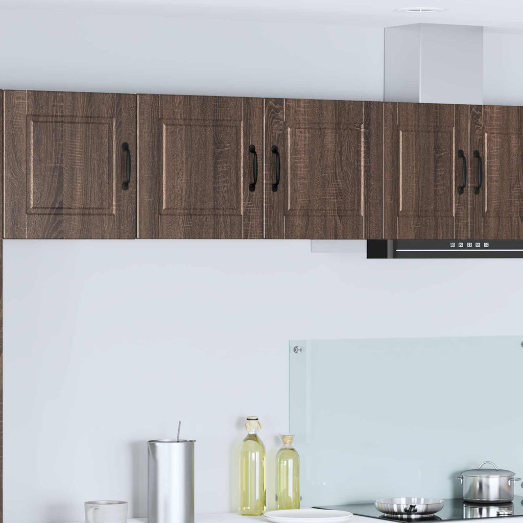 Wandschrank PORTO Braun Eichen-Optik 80 x 31 x 40 cm