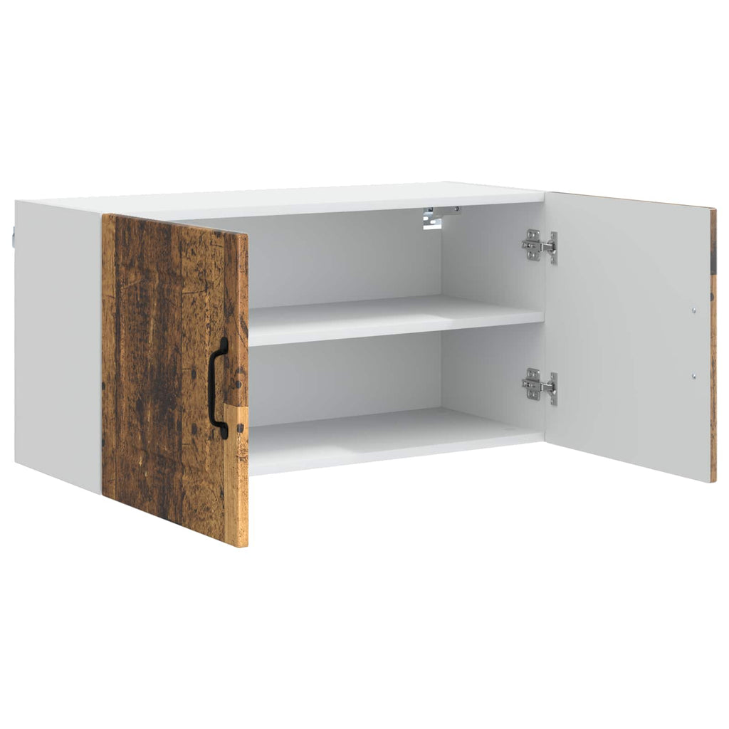 Wandschrank PORTO Altholz 80 x 31 x 40 cm Holzwerkstoff