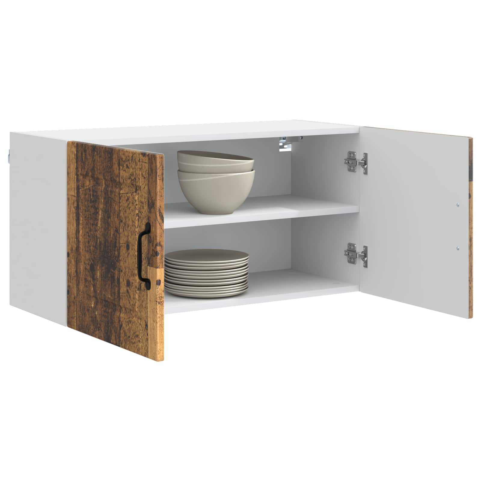 Wandschrank PORTO Altholz 80 x 31 x 40 cm Holzwerkstoff