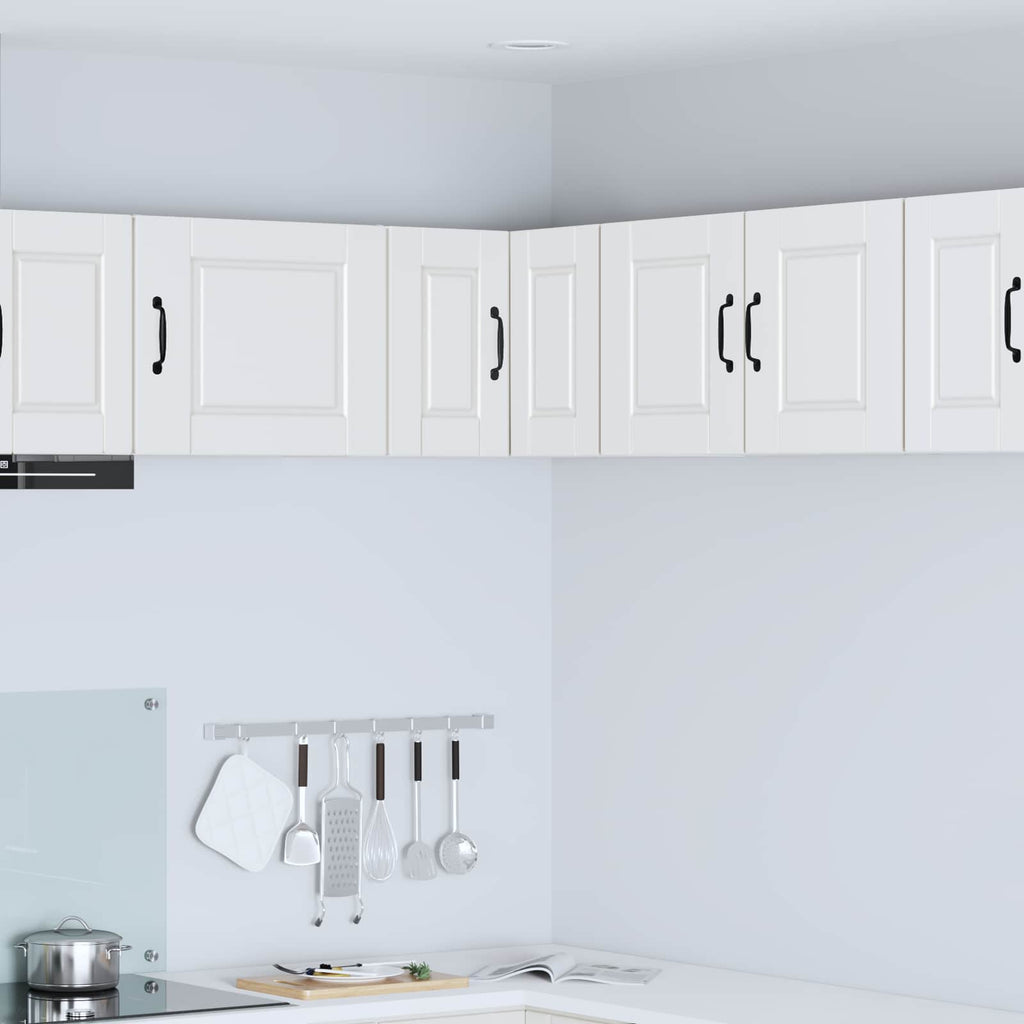 Wand-Eckschrank PORTO Weiß 57 x 57 x 40 cm Holzwerkstoff