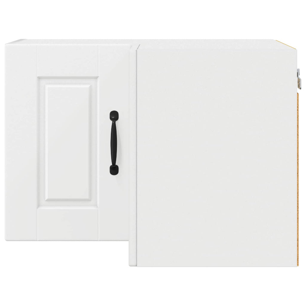 Wand-Eckschrank PORTO Weiß 57 x 57 x 40 cm Holzwerkstoff