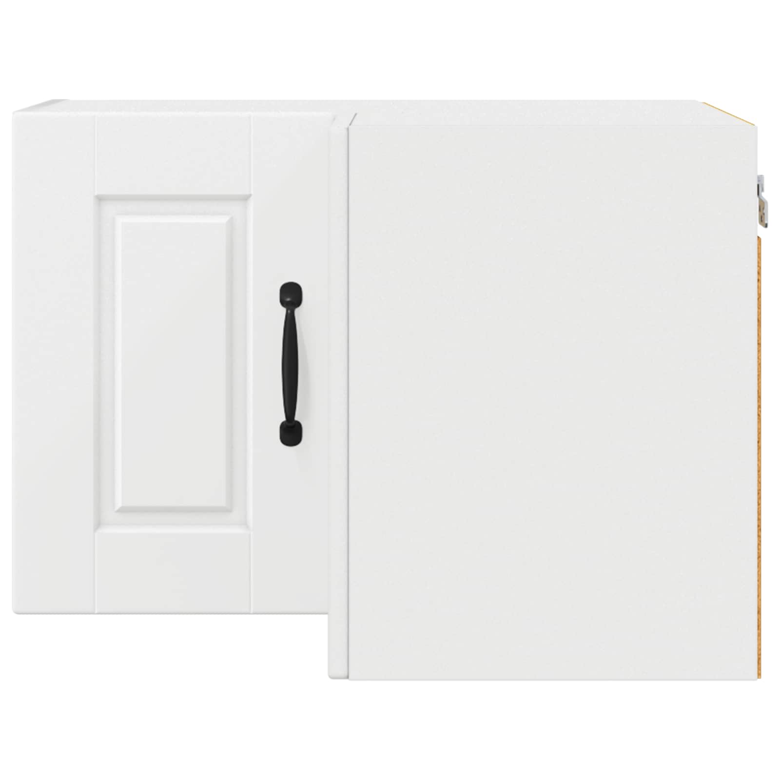 Wand-Eckschrank PORTO Weiß 57 x 57 x 40 cm Holzwerkstoff