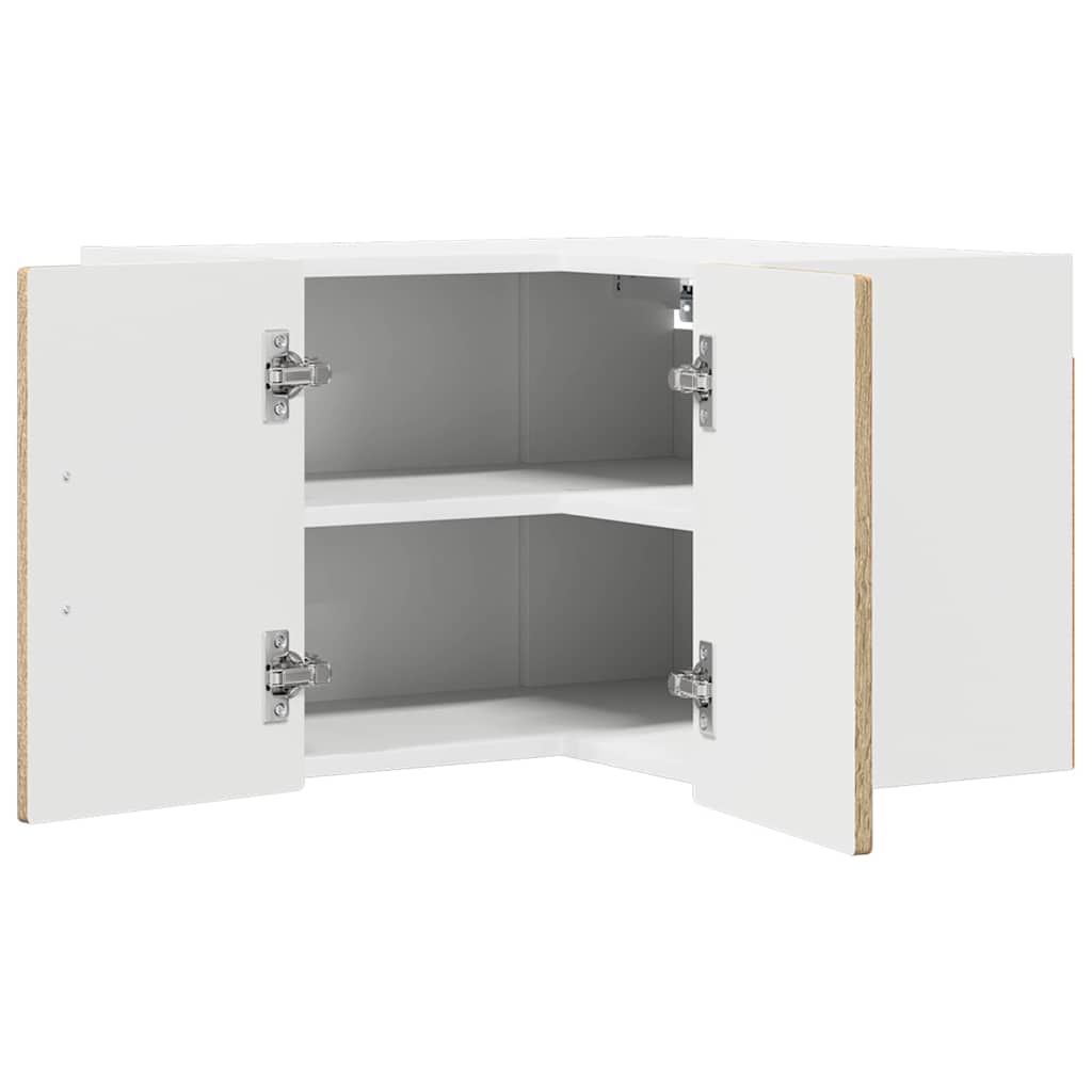 Wand-Eckschrank PORTO Sonoma-Eiche 57 x 57 x 40 cm