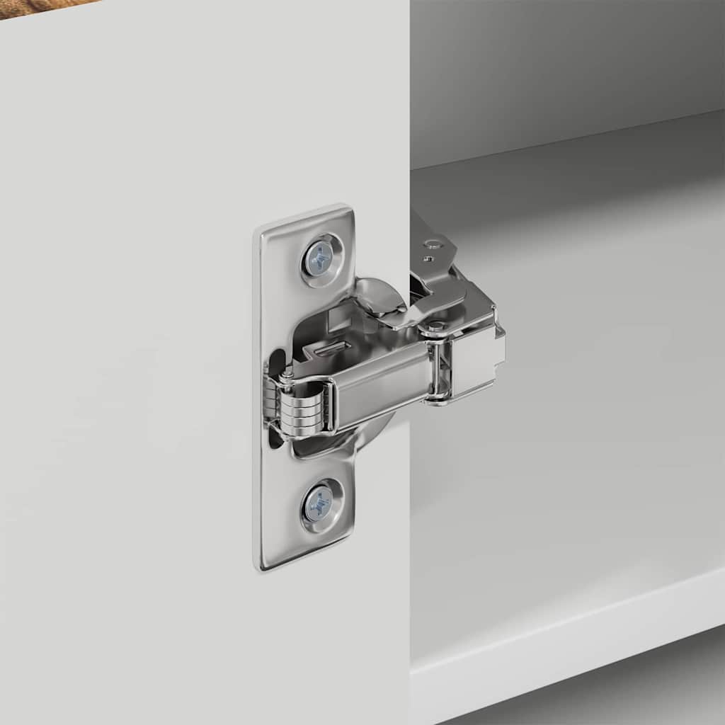 Wand-Eckschrank PORTO Geräucherte Eiche 57 x 57 x 40 cm