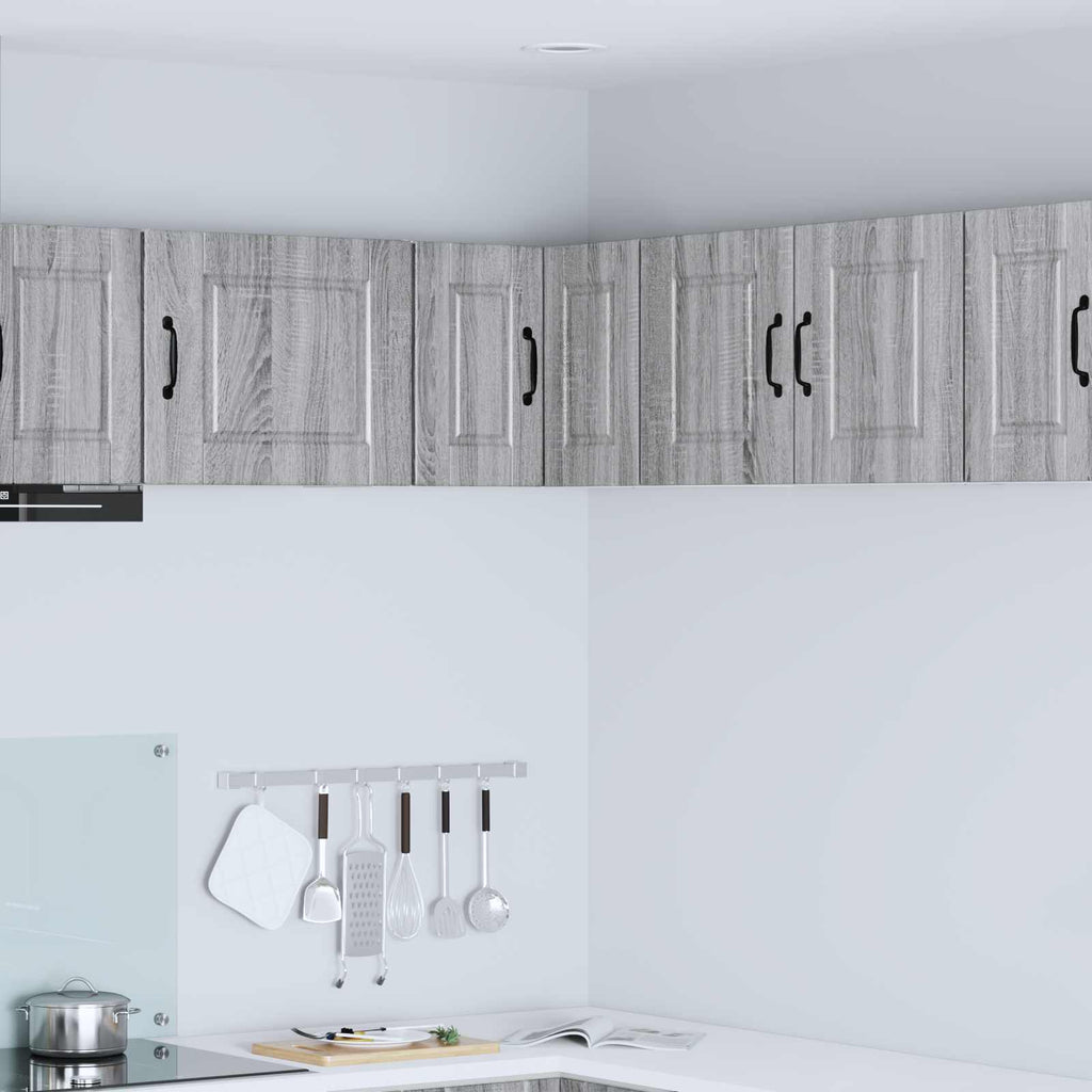 Wand-Eckschrank PORTO Graues Sonoma 57 x 57 x 40 cm