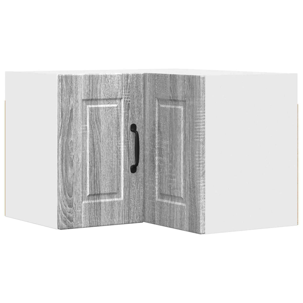 Wand-Eckschrank PORTO Graues Sonoma 57 x 57 x 40 cm