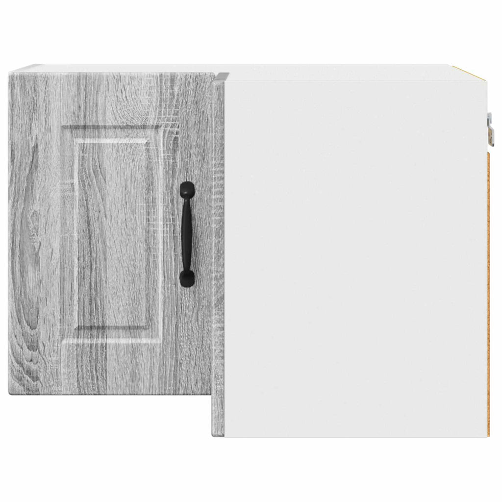 Wand-Eckschrank PORTO Graues Sonoma 57 x 57 x 40 cm
