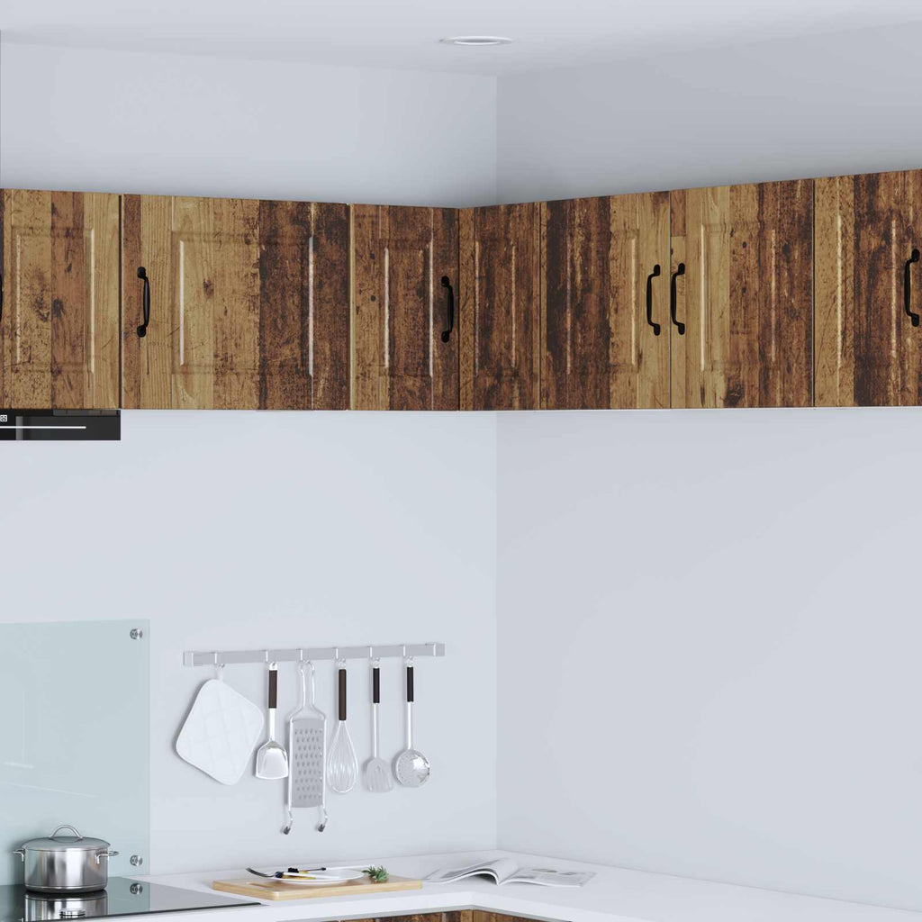 Wand-Eckschrank PORTO Altholz 57 x 57 x 40 cm Holzwerkstoff
