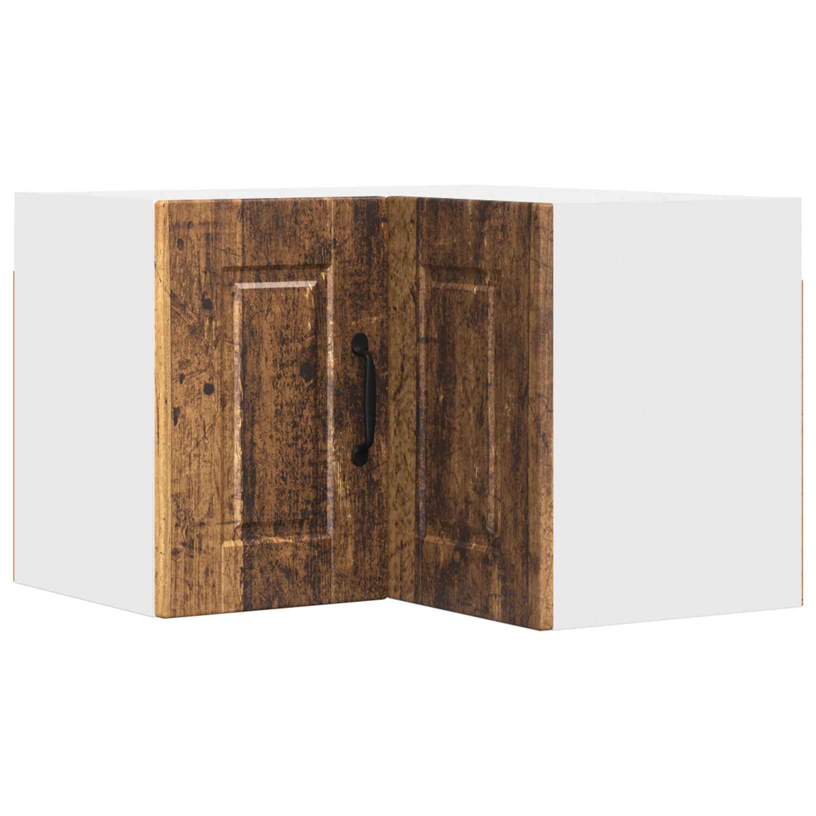 Wand-Eckschrank PORTO Altholz 57 x 57 x 40 cm Holzwerkstoff