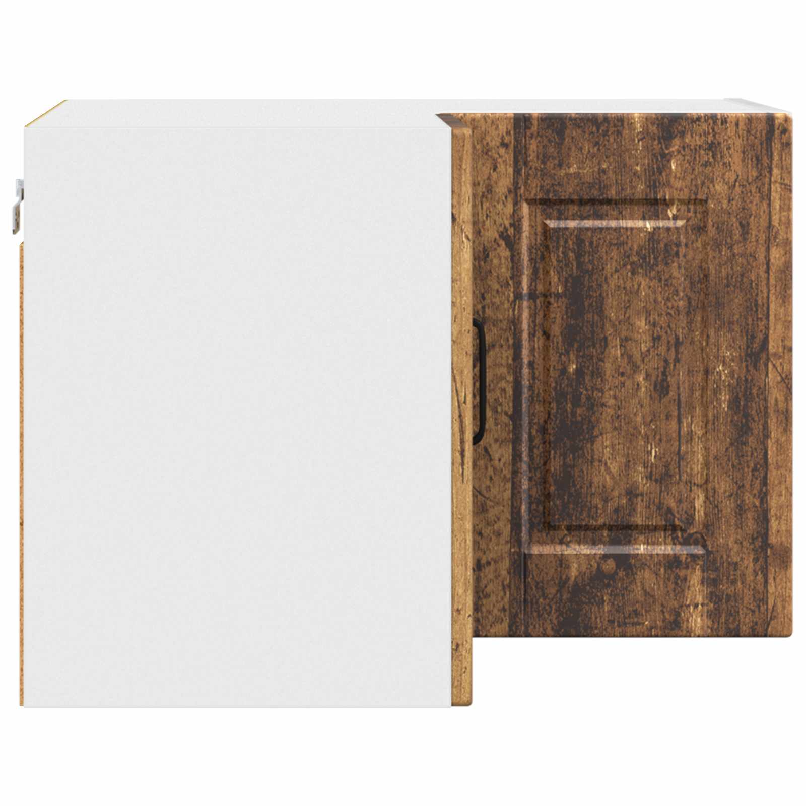 Wand-Eckschrank PORTO Altholz 57 x 57 x 40 cm Holzwerkstoff
