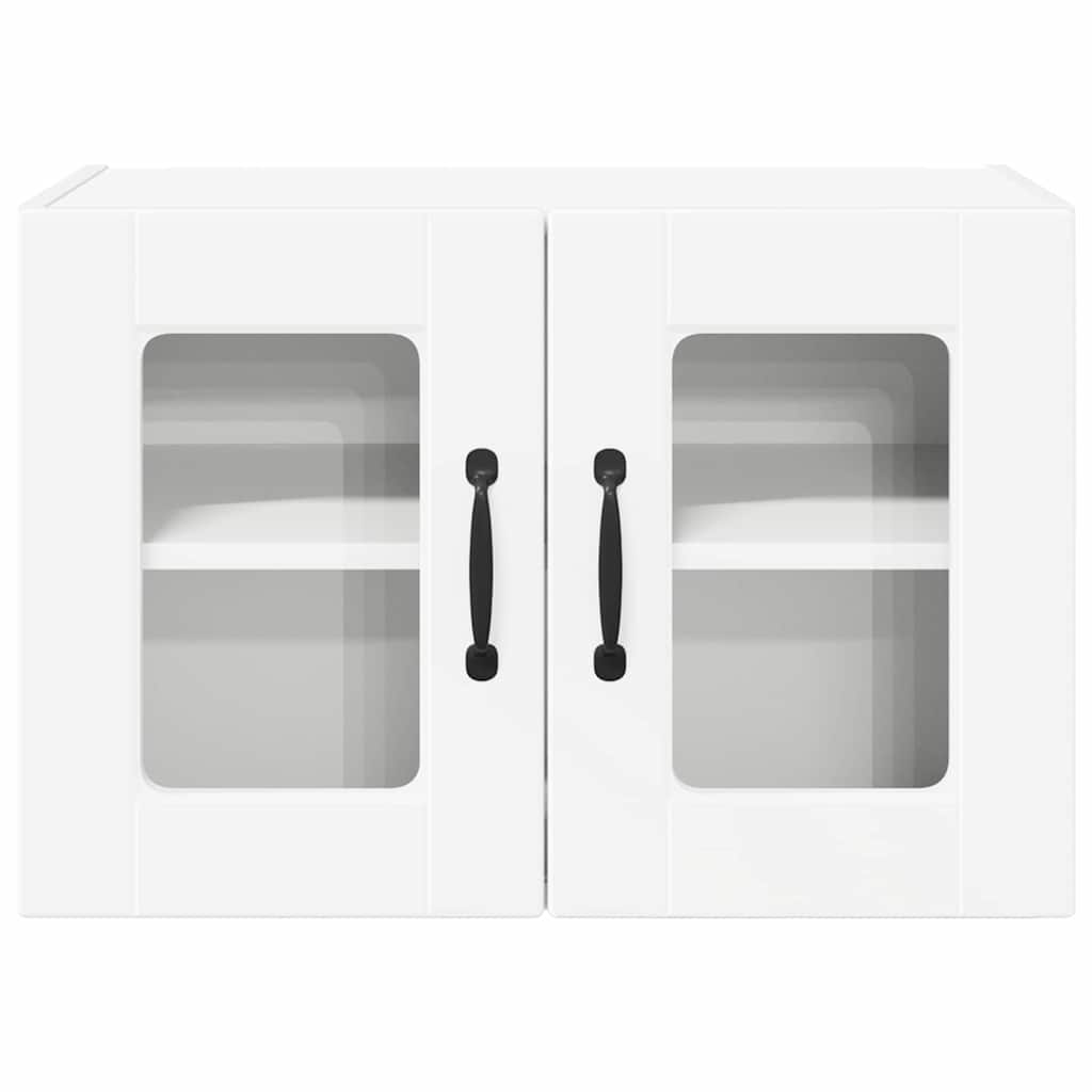 Wandglas-Schrank PORTO Weiß 60 x 31 x 40 cm Holzwerkstoff