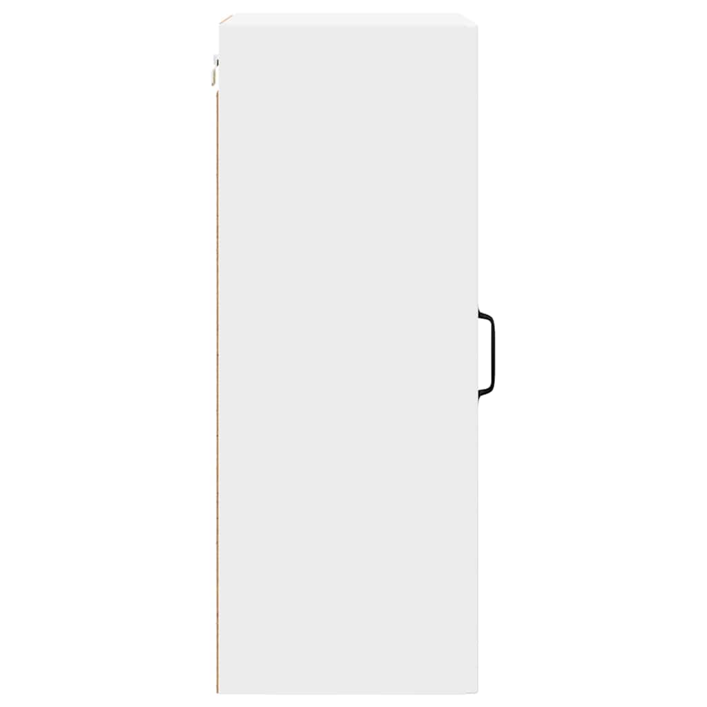 Wandglas-Schrank PORTO 2 pcs Weiß 40 x 31 x 80 cm Holzwerkstoff