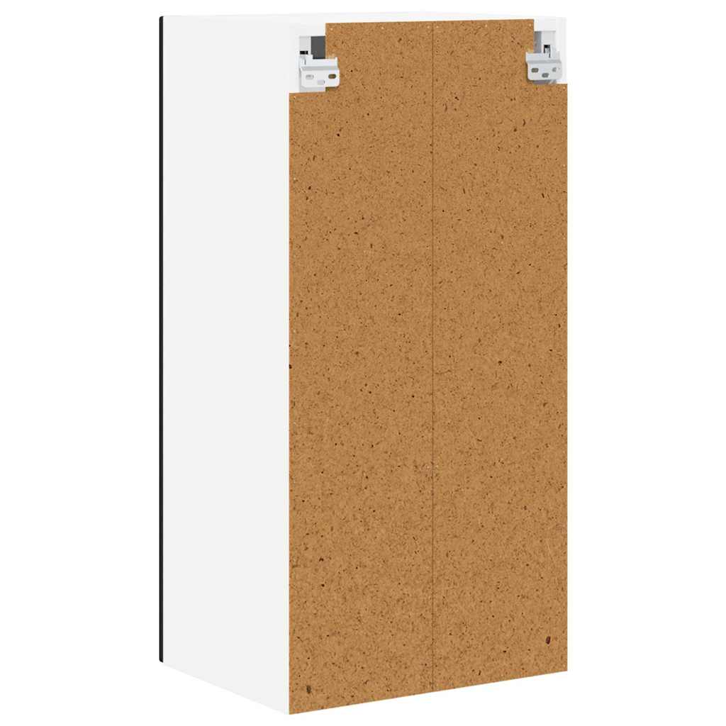 Wandglas-Schränke PORTO 2 pcs Schwarz 40 x 31 x 80 cm