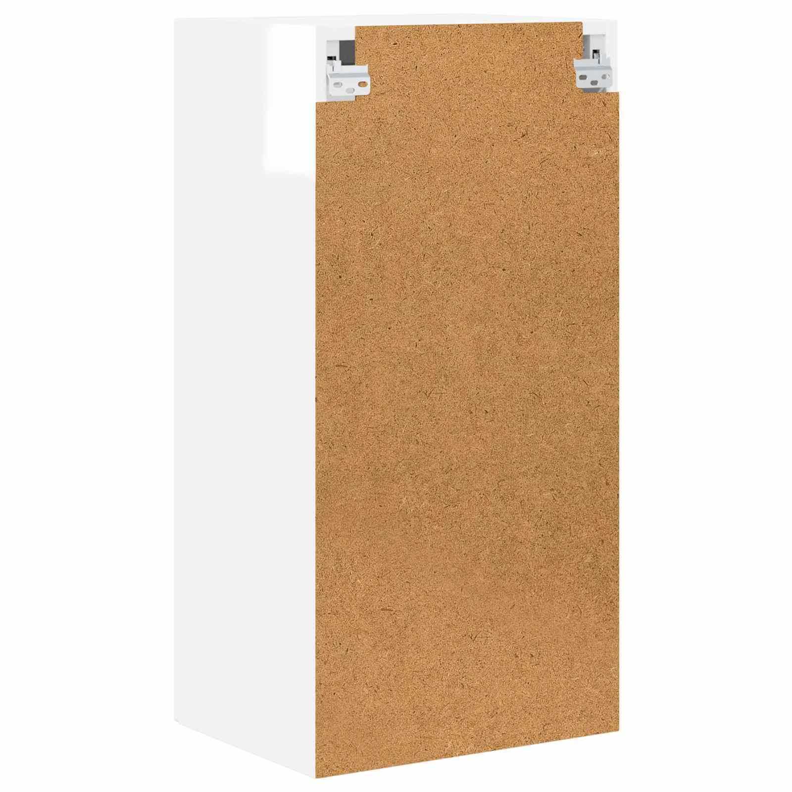 Wandglas-Schrank PORTO 2 pcs Hochglanz Weiß 40 x 31 x 80 cm