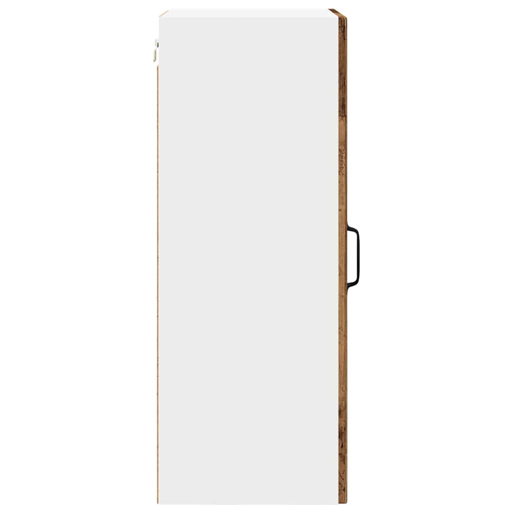 Wandglas-Schrank PORTO 2 pcs Altholz 40 x 31 x 80 cm
