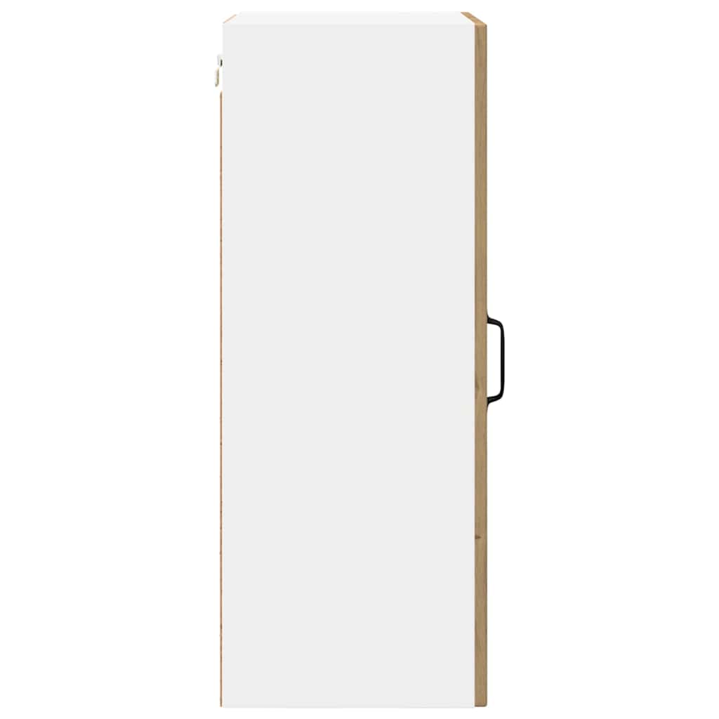 Wandglas-Schrank PORTO 2 pcs Artisan-Eiche 40 x 31 x 80 cm