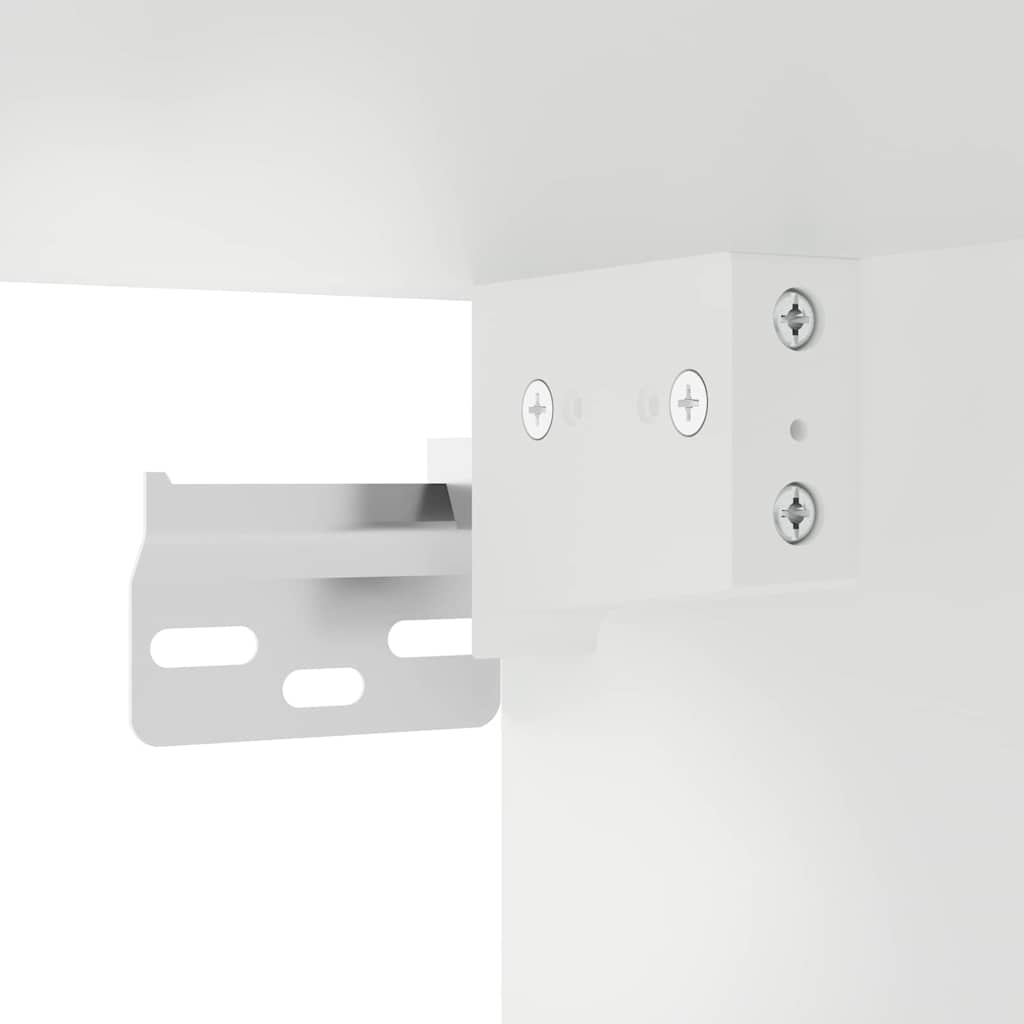 Wandschrank PORTO Weiß 30 x 31 x 80 cm Holzwerkstoff