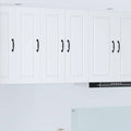 Wandschrank PORTO 2 pcs Weiß 30 x 31 x 80 cm Holzwerkstoff