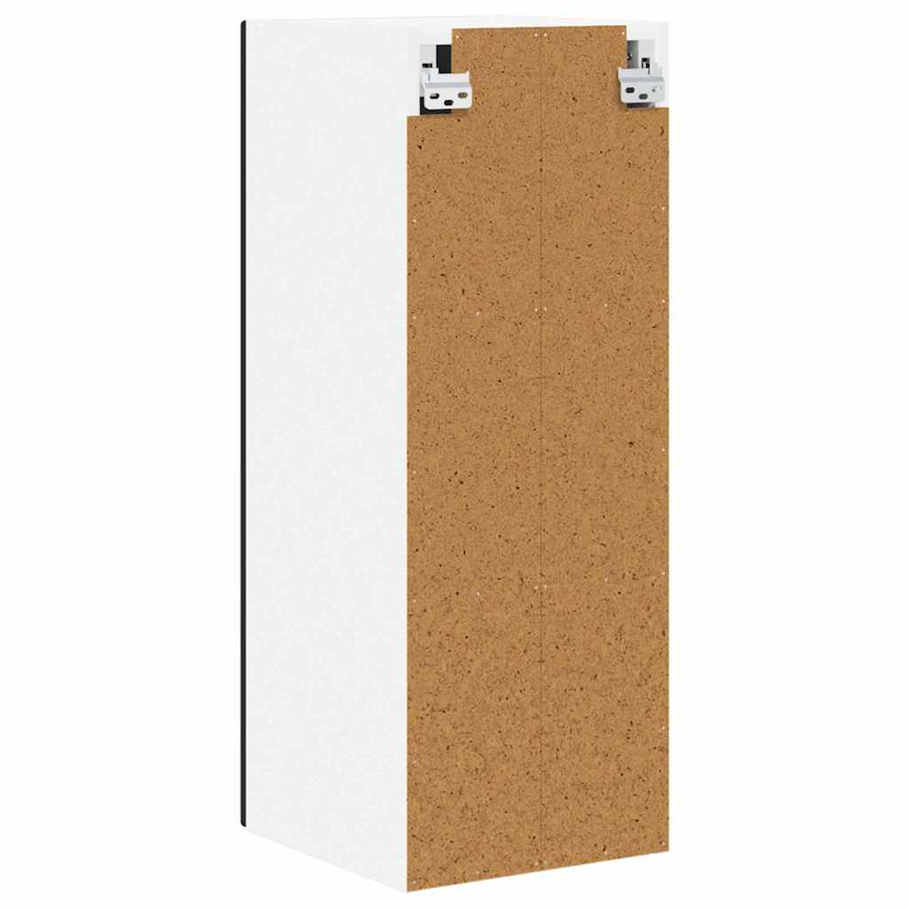 Wandschrank PORTO Schwarz 30 x 31 x 80 cm Holzwerkstoff