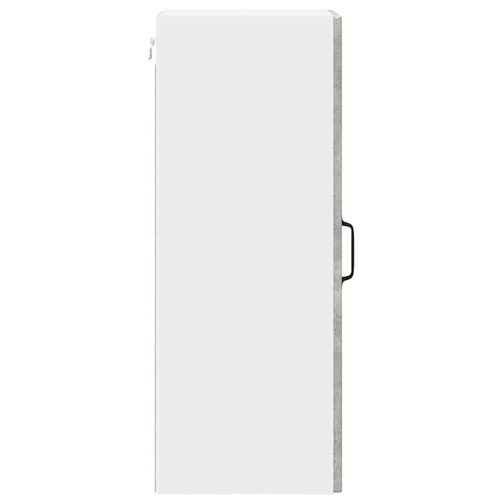 Wandschrank PORTO Beton Grau 30 x 31 x 80 cm Holzwerkstoff