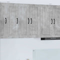 Wandschrank PORTO 2 pcs Beton Grau 30 x 31 x 80 cm