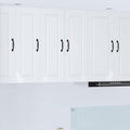 Wandschrank PORTO 2 pcs Hochglanz Weiß 30 x 31 x 80 cm