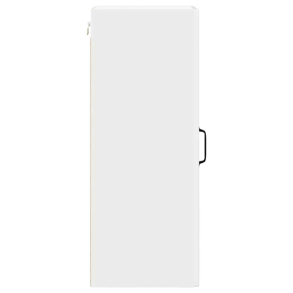 Wandschrank PORTO 2 pcs Hochglanz Weiß 30 x 31 x 80 cm