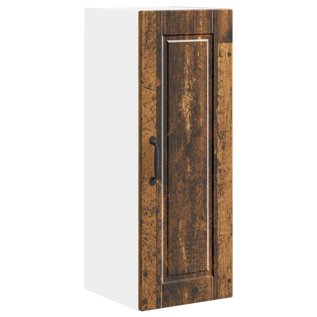 Wandschrank PORTO 2 pcs Geräucherte Eiche 30 x 31 x 80 cm