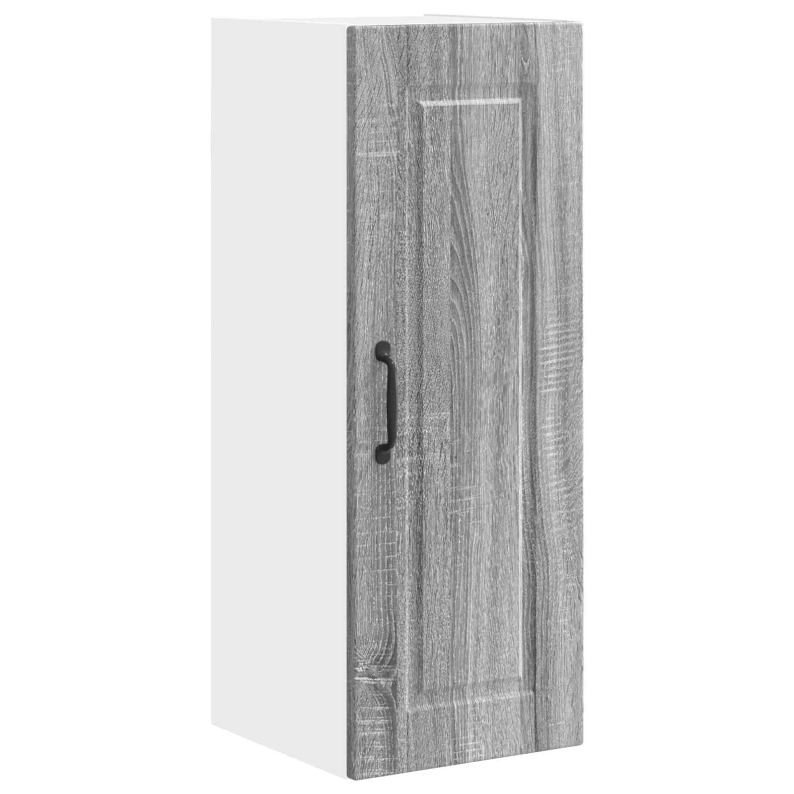 Wandschrank PORTO Graues Sonoma 30 x 31 x 80 cm Holzwerkstoff