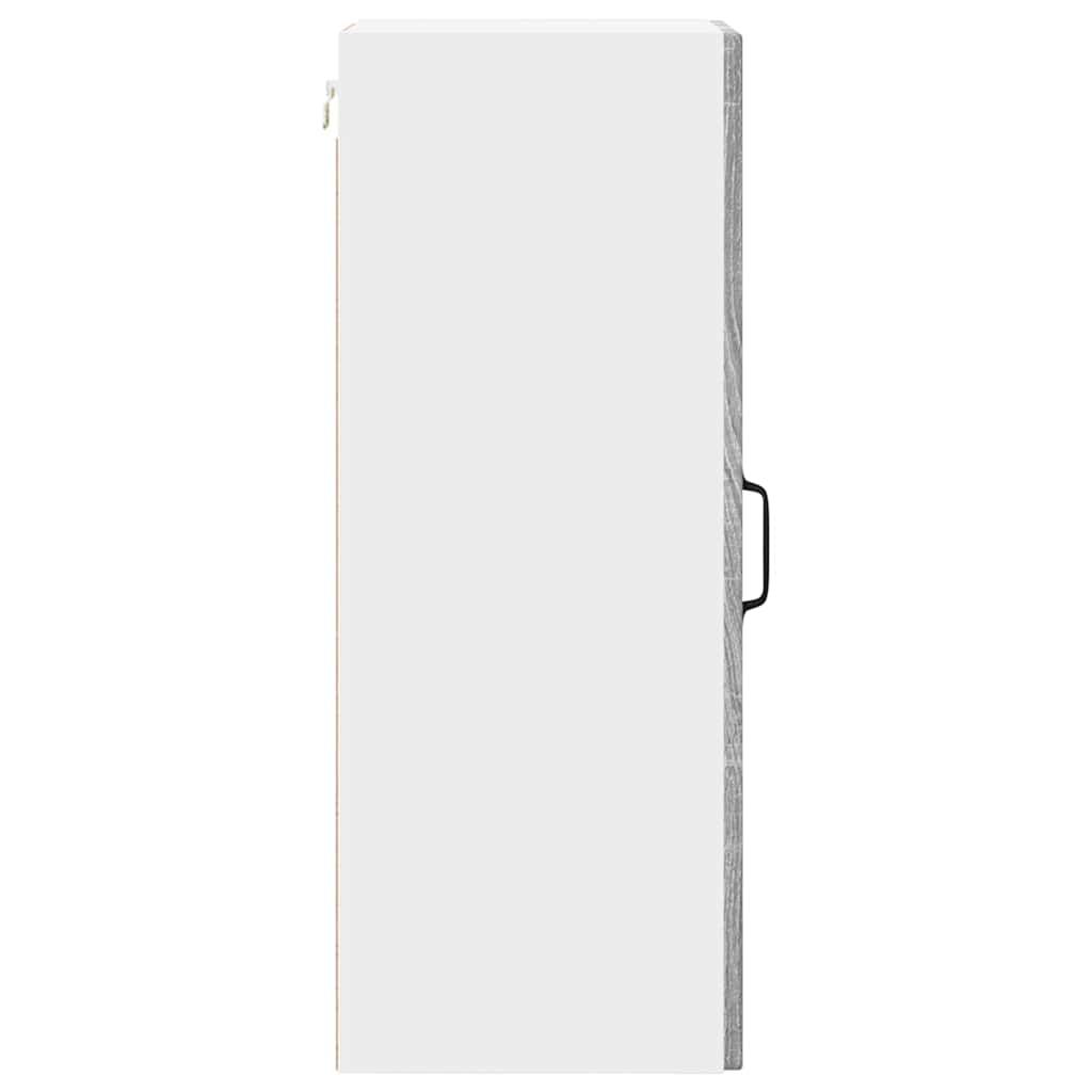 Wandschrank PORTO 2 pcs Graues Sonoma 30 x 31 x 80 cm