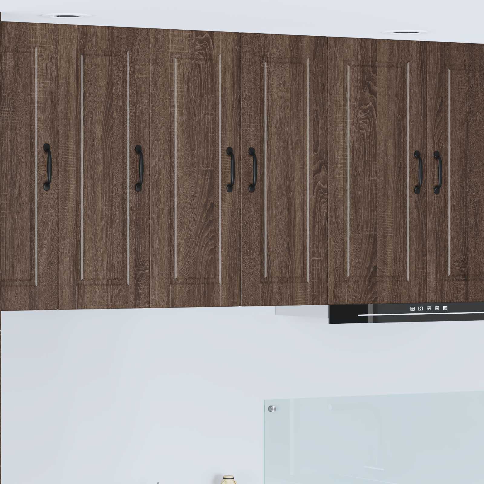 Wandschrank PORTO Braun Eichen-Optik 30 x 31 x 80 cm