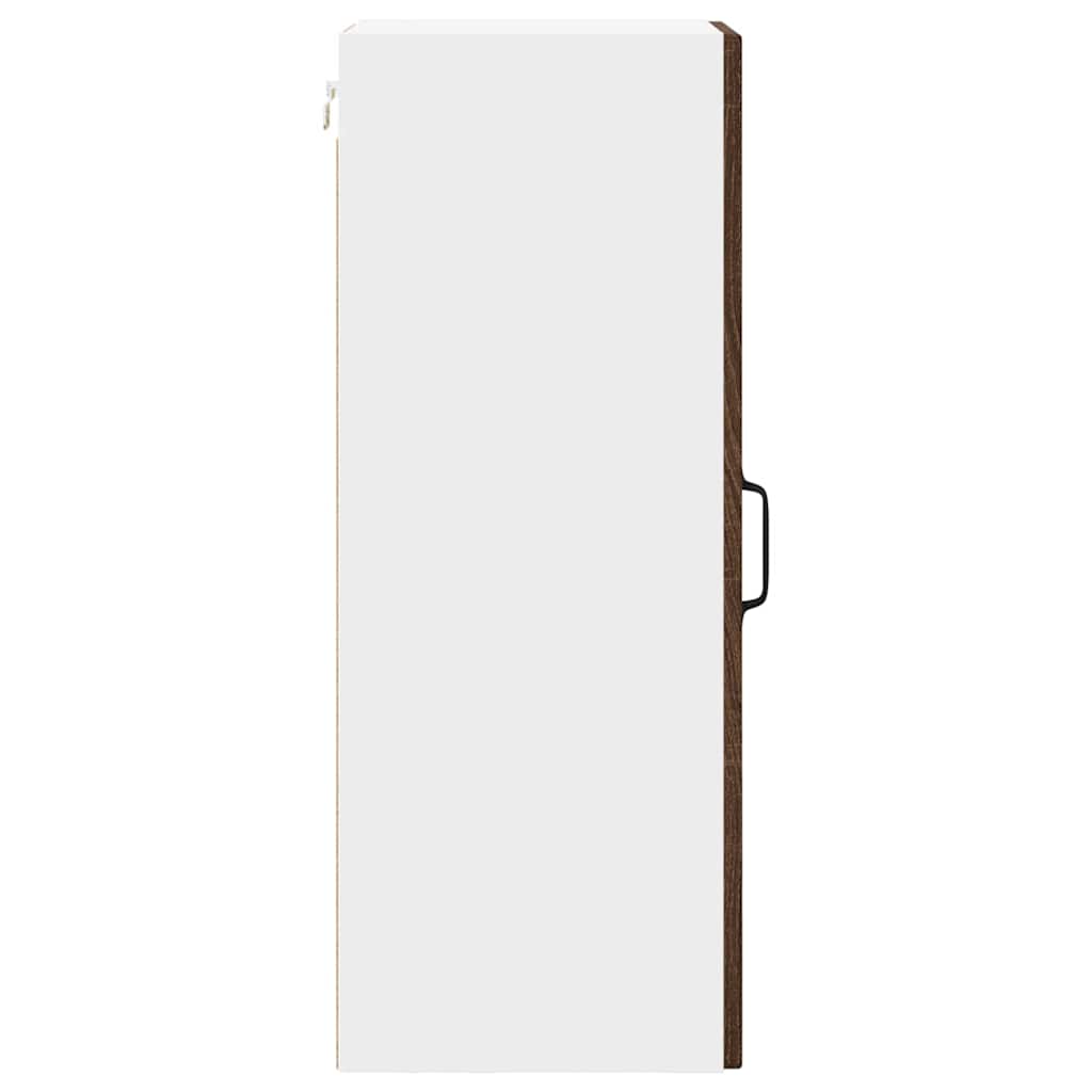 Wandschrank PORTO 2 pcs Braun Eichen-Optik 30 x 31 x 80 cm