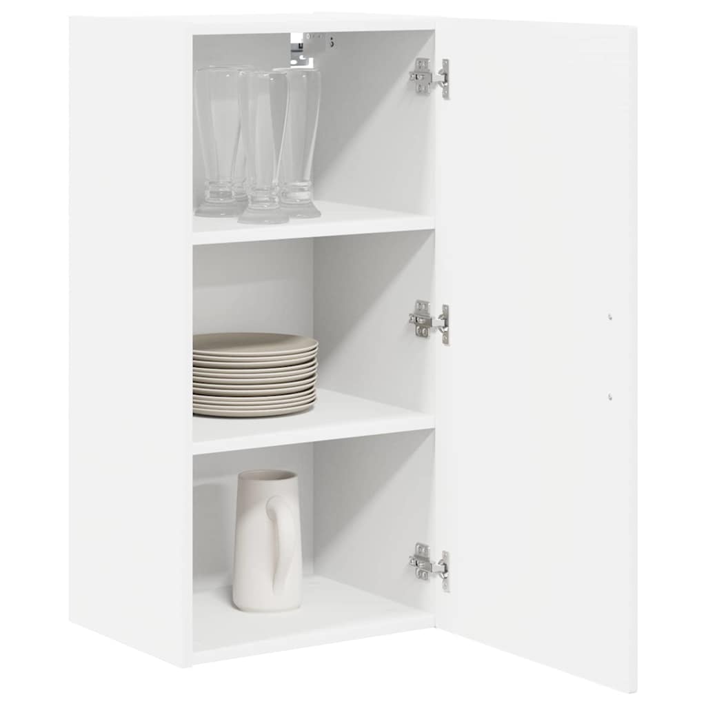 Wandschrank PORTO Weiß 40 x 31 x 80 cm Holzwerkstoff