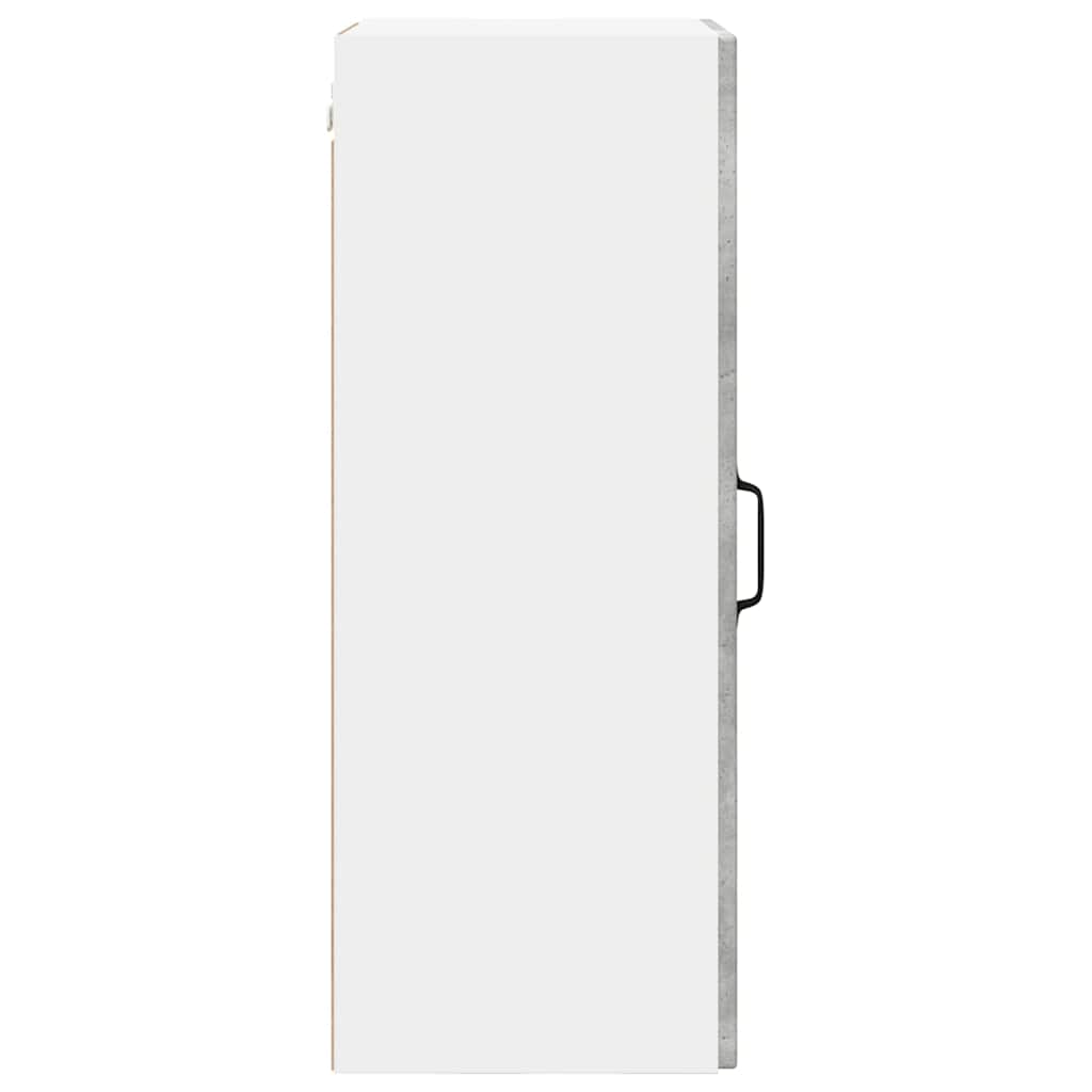 Wandschrank PORTO Beton Grau 40 x 31 x 80 cm Holzwerkstoff