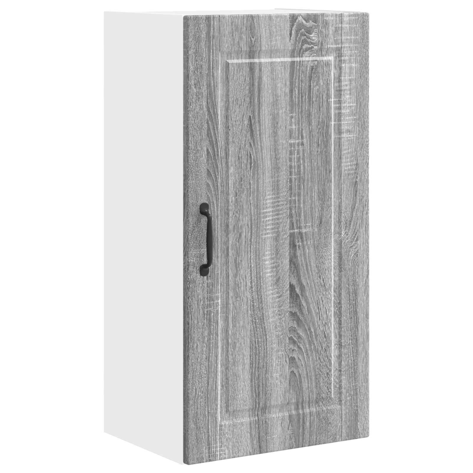 Wandschrank PORTO Graues Sonoma 40 x 31 x 80 cm Holzwerkstoff