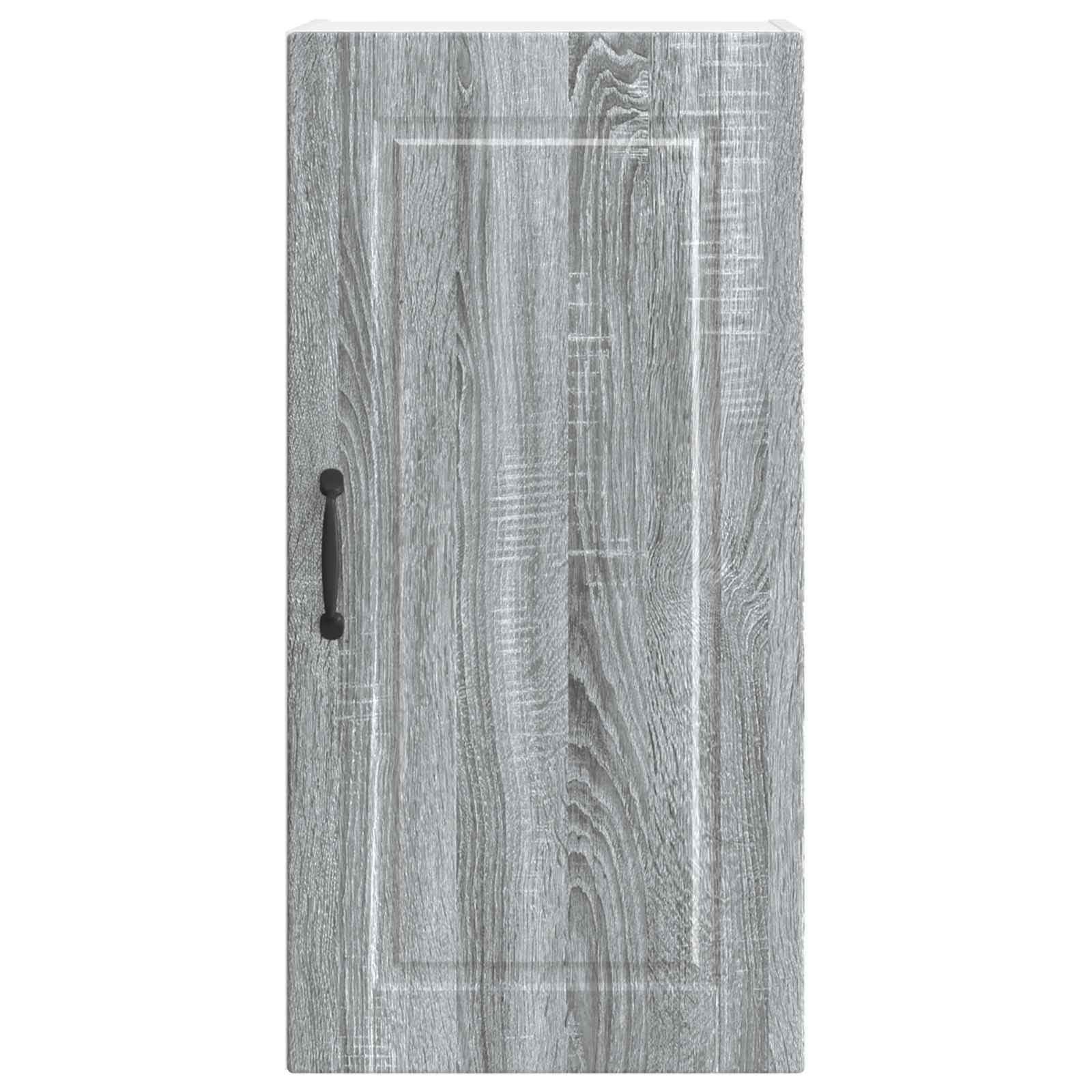 Wandschrank PORTO Graues Sonoma 40 x 31 x 80 cm Holzwerkstoff