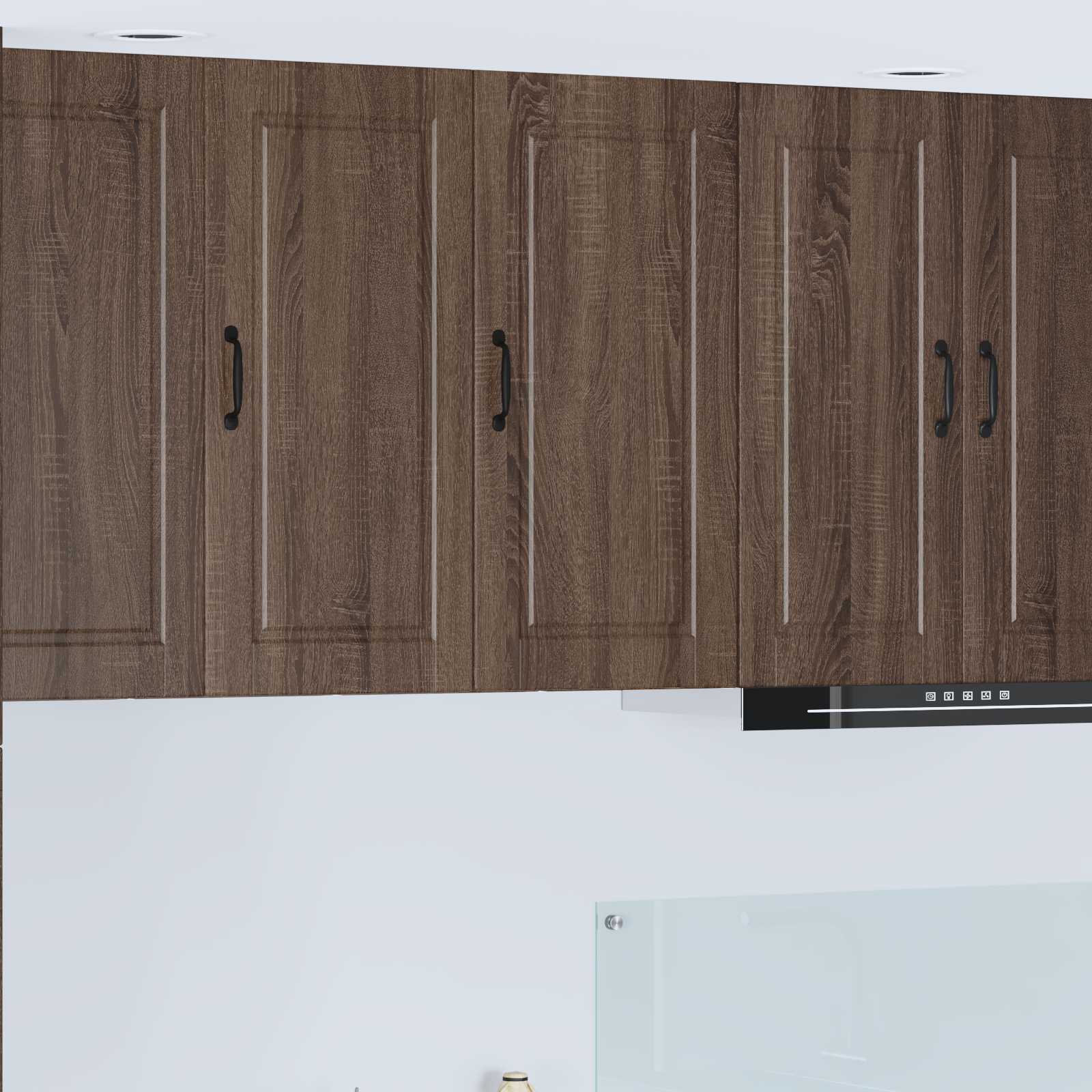 Wandschrank PORTO Braun Eichen-Optik 40 x 31 x 80 cm
