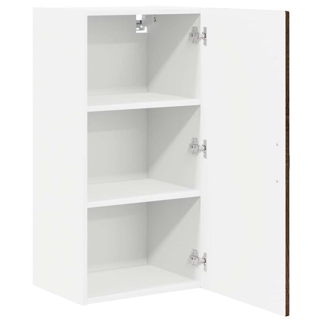 Wandschrank PORTO Braun Eichen-Optik 40 x 31 x 80 cm