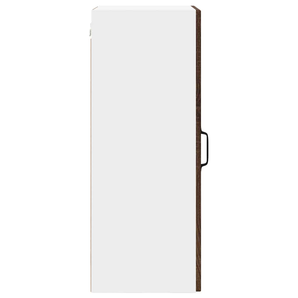 Wandschrank PORTO Braun Eichen-Optik 40 x 31 x 80 cm